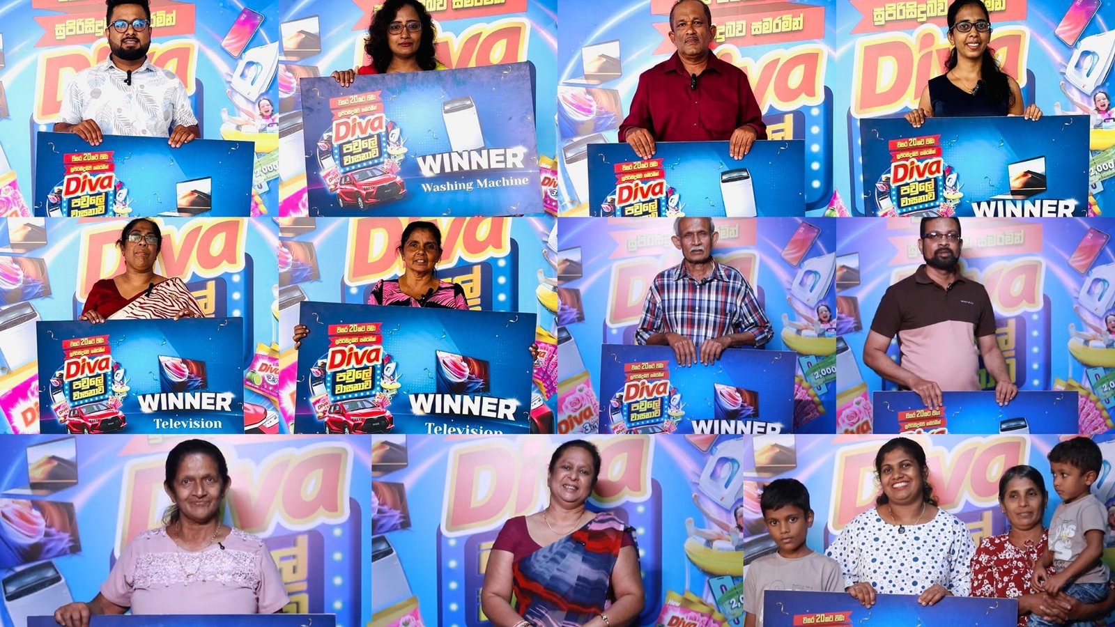 Diva celebrates monthly winners of 2 months of ‘Diva Pawule Wasanawa’ Mega Consumer Promotion