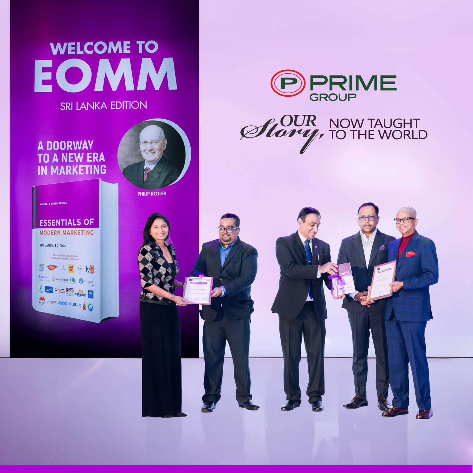 Prime සන්නාමයට ජාත්‍යන්තර පිළිගැනීමක්: ‘Kotler’s Essential of Modern Marketing’ හි ප්‍රථම ශ්‍රී ලාංකික සංස්කරණයට ඇතුළත් වෙයි.