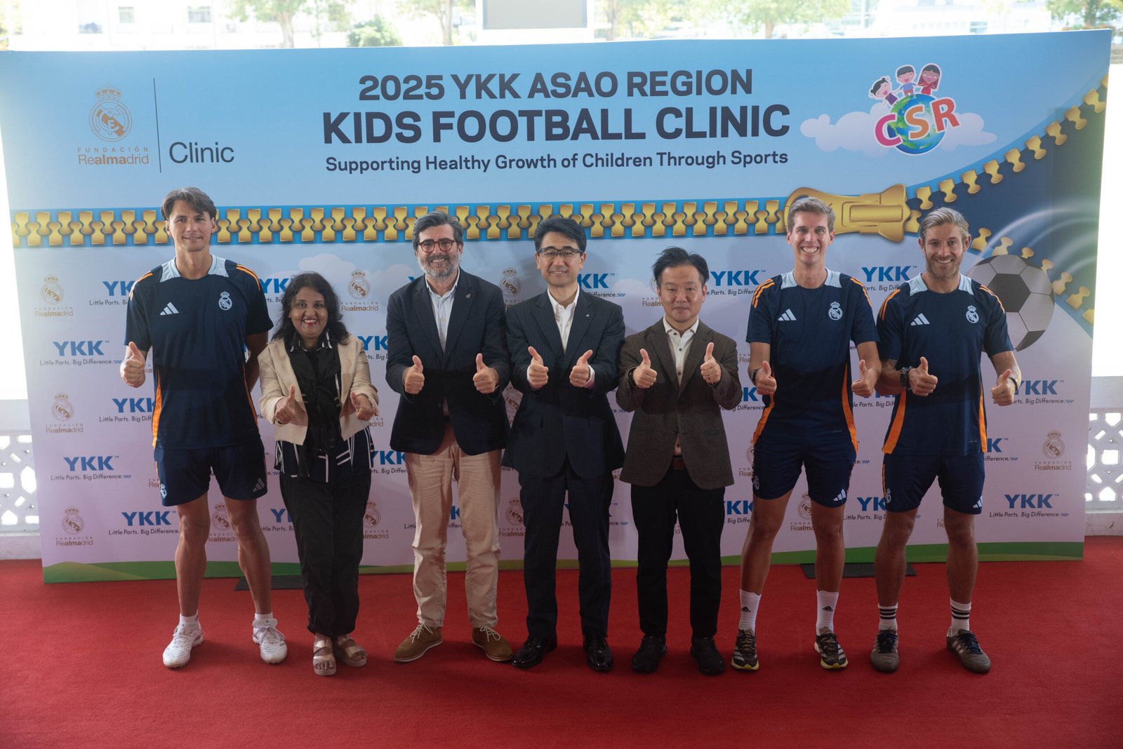 YKK and Real Madrid Foundation Successfully Conclude Kids Football Clinic in Sri Lanka, Empowering Hundreds of Underprivileged Children