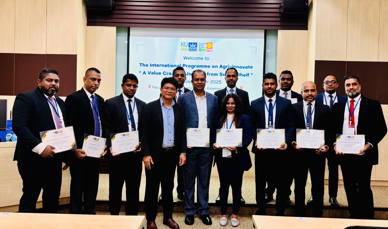 Sarvodaya Development Finance delegation completes Agri-Innovate immersion at Kasetsart University, Thailand