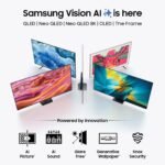 සැම්සුන් ඉලෙක්ට්රොනික්ස් සැබෑ විනෝදාස්වාදය වෙනුවෙන් AI තාක්ෂණය සහිත තිරයකින් සුසැදි Samsung Vision AI හඳුන්වාදෙයි