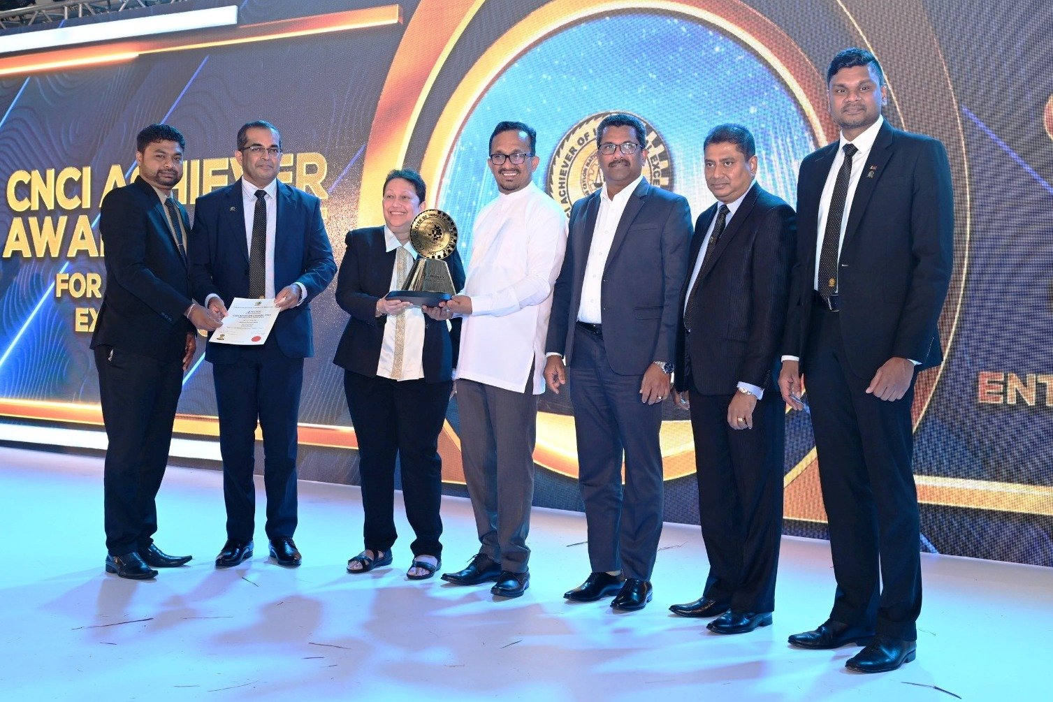 Macbertan සමාගම CNCI රන් සම්මාන දිනයි 