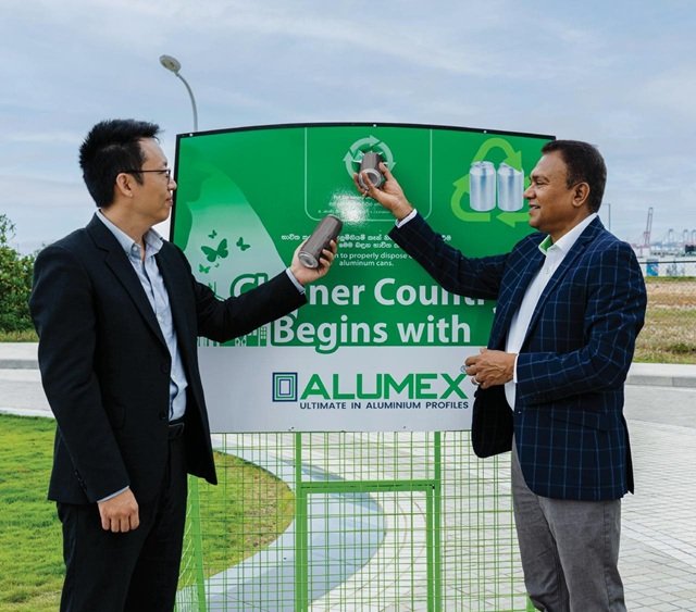 Alumex and Port City Colombo Join Hands to Install Used Beverage Cans Bins for a Cleaner Coastline