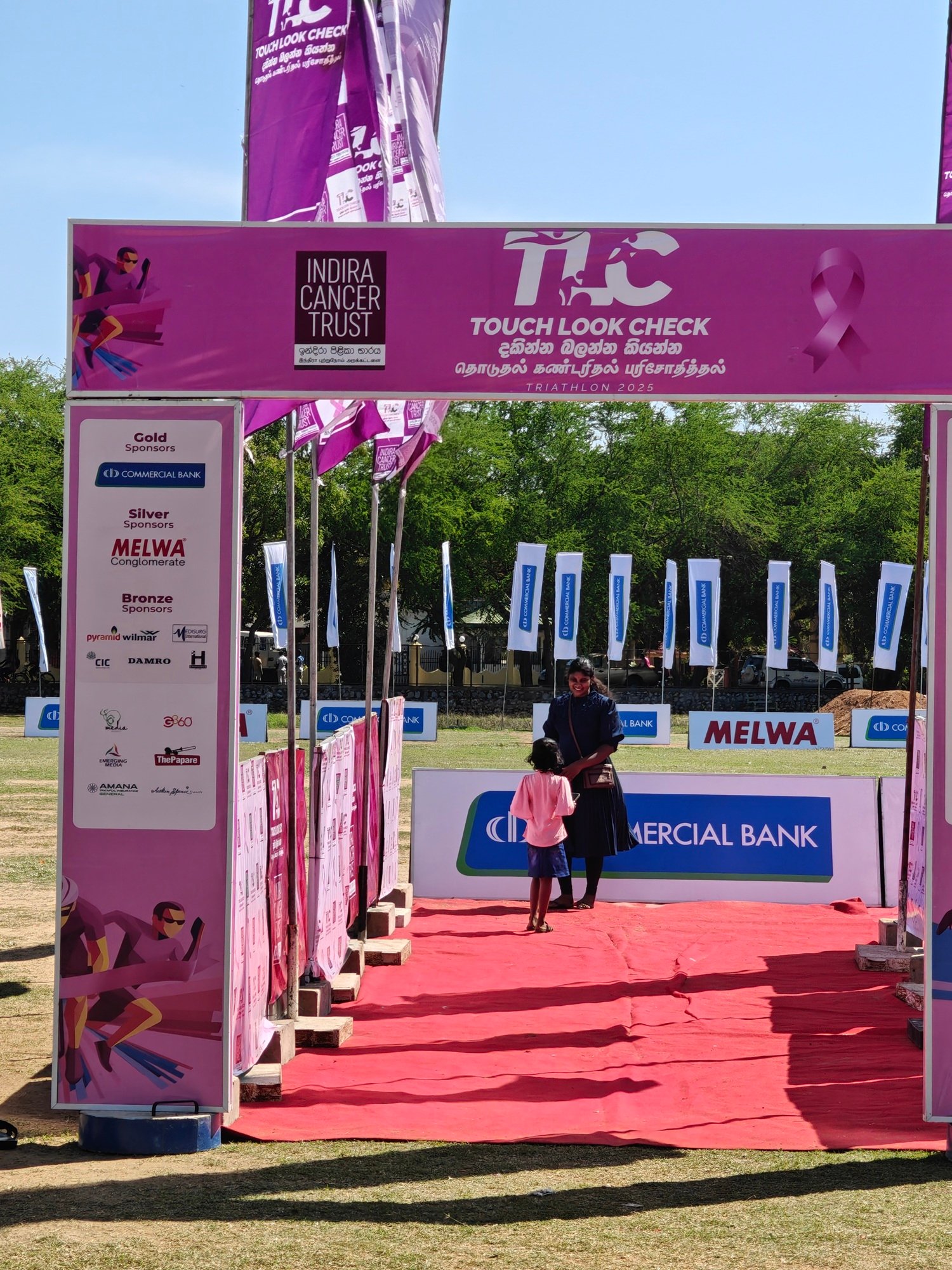 Pyramid Wilmar Bronze Sponsor for TLC Triathlon Series 2025, organized by Indira Cancer Trust